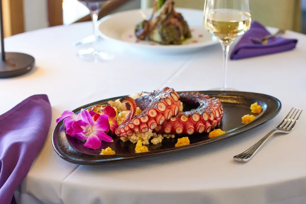 Purple sky winery tangled in the med entree.